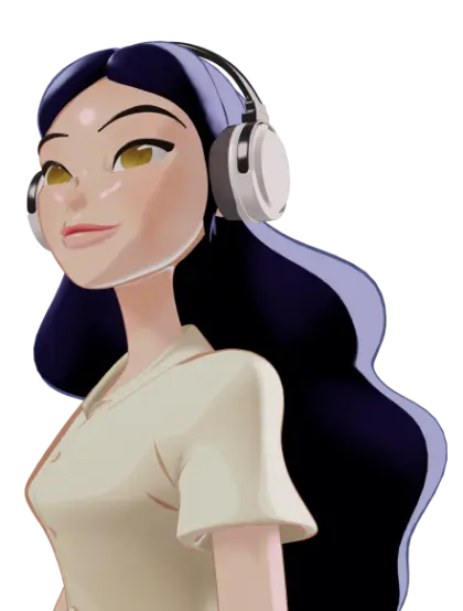 Blindspot 3D character